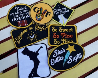 The Fleet Bundle GVF inspired patches Handmade