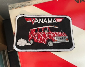 VANAMA Tribute patch Handgemachte Van Halen
