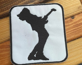 Jake Kiszka GVF tribute patch handgemaakt silhouet