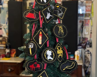The Last Dinner Party prelude to ecstasy tribute ornaments 2024 handmade