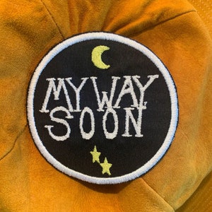 My Way Bald Tribute patch GF Handmade