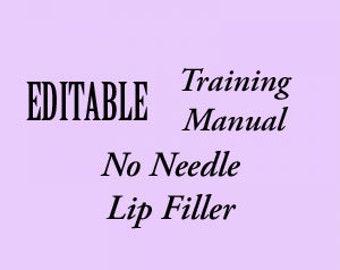 No Needle lip filler