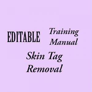 Skin Tag Removal training manual