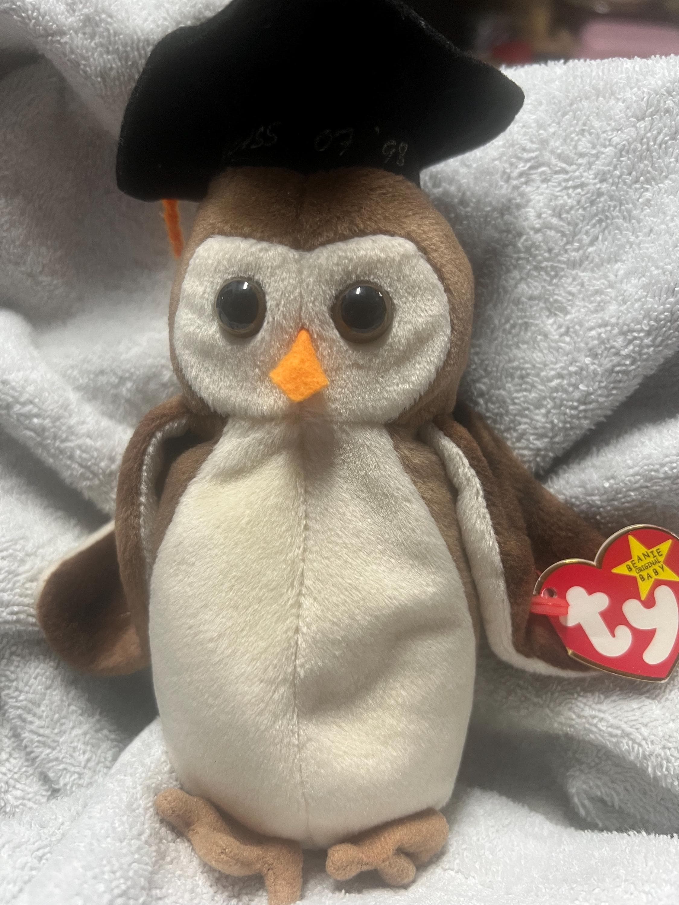 OWL BEANIE BABY