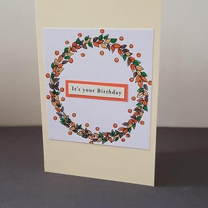 Geburtstagskarte, Geburtstagskarte für Sie, Grußkarte für Ihn, Handgemachte Geburtstagskarte, Blanko Grußkarte, Karte für Geburtstag, Karte für Ihn.