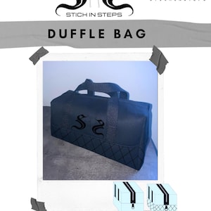 Small DUFFLE bag   (PDF sewing digital pattern)