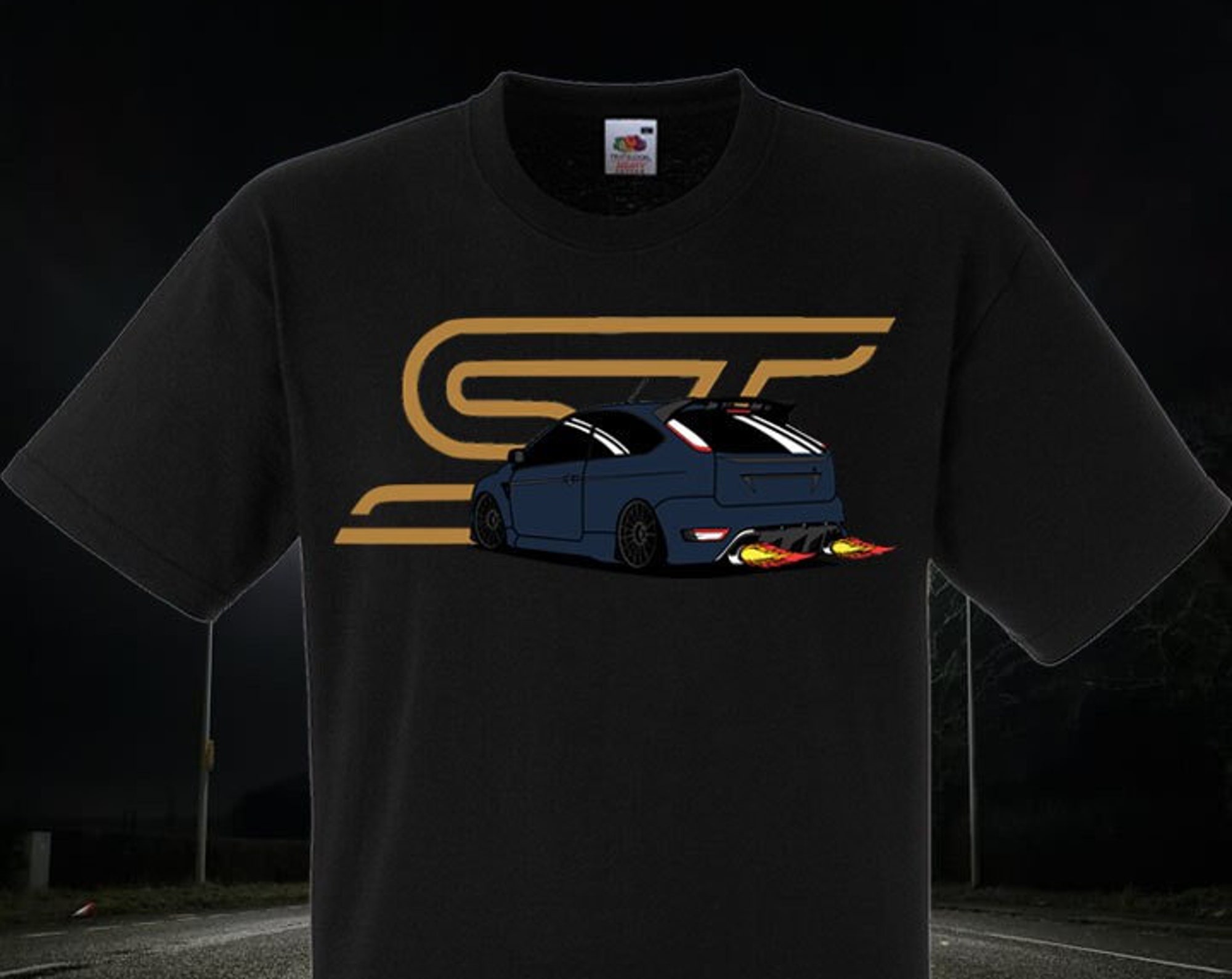 Discover Ford Focus ST Mk2 Logo T-Shirt