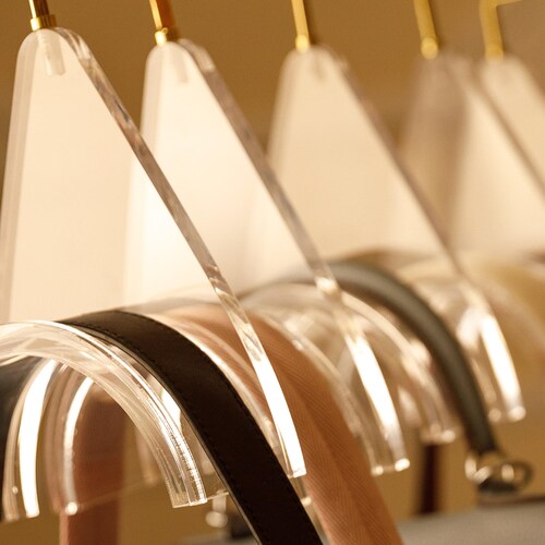 acrylic handbag hanger