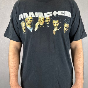 Vintage Rammstein T Shirt XL 1997 L Tour Band Single Stitch - Etsy