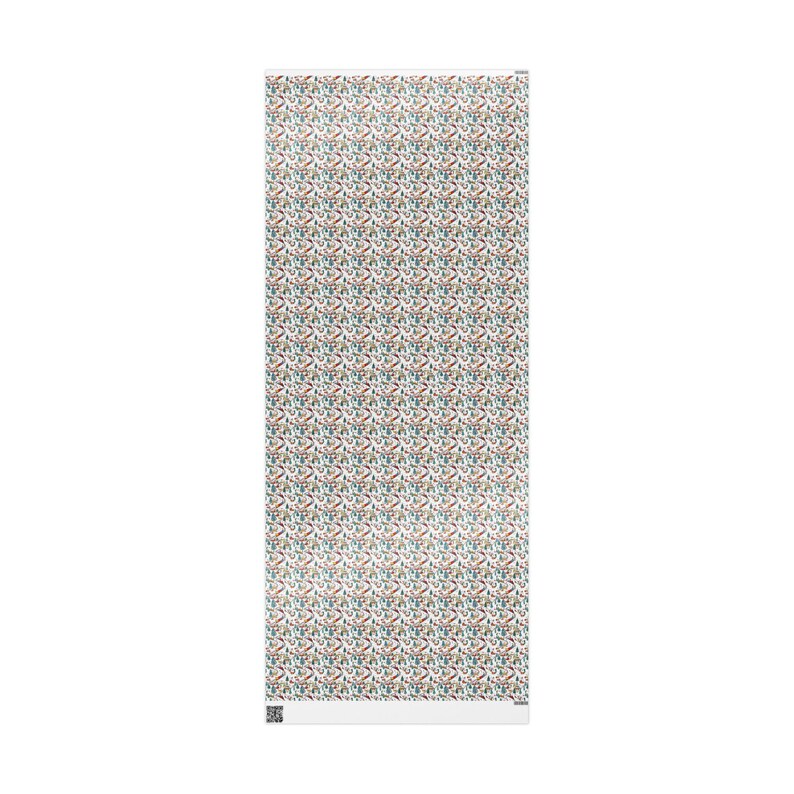 Christmas Train Wrapping Paper: Nostalgic Winter Gift Wrap, Children's Holiday Paper image 8