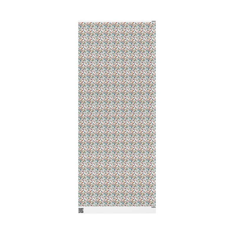 Christmas Train Wrapping Paper: Nostalgic Winter Gift Wrap, Children's Holiday Paper image 10