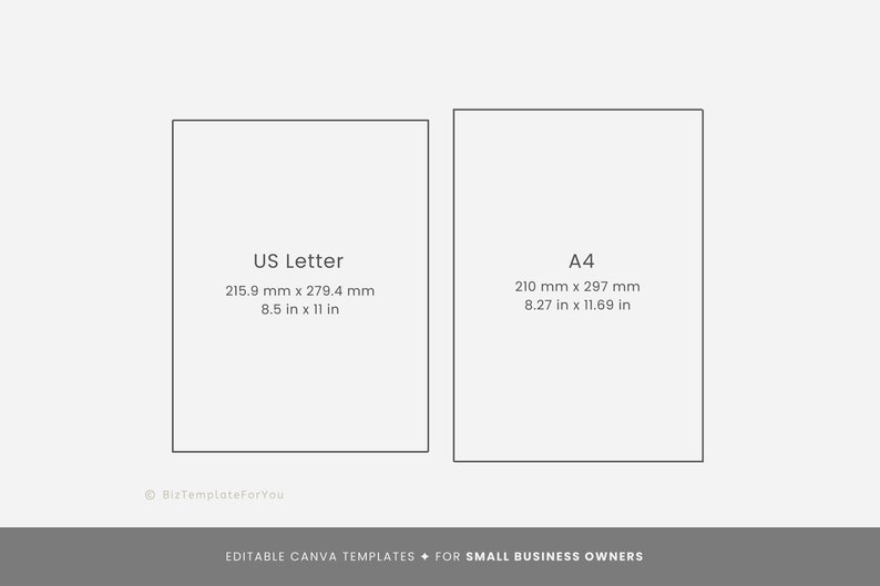 K&ouml;nnte beinhalten: Eine Grafik, die die Abmessungen der Papierformate US Letter und A4 vergleicht. US Letter ist 8,5 Zoll mal 11 Zoll gro&szlig;, w&auml;hrend A4 8,27 Zoll mal 11,69 Zoll gro&szlig; ist.