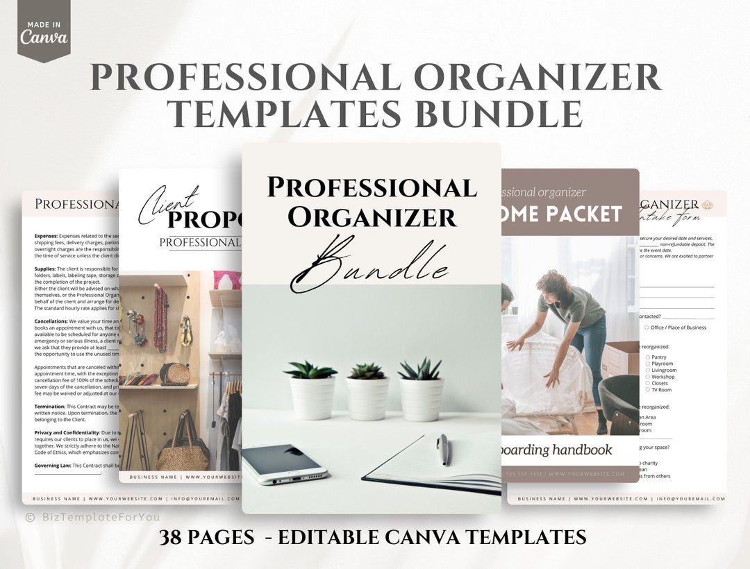 Organizing Forms Editable Professional Organizer Forms Bundle Organizing - Etsy
