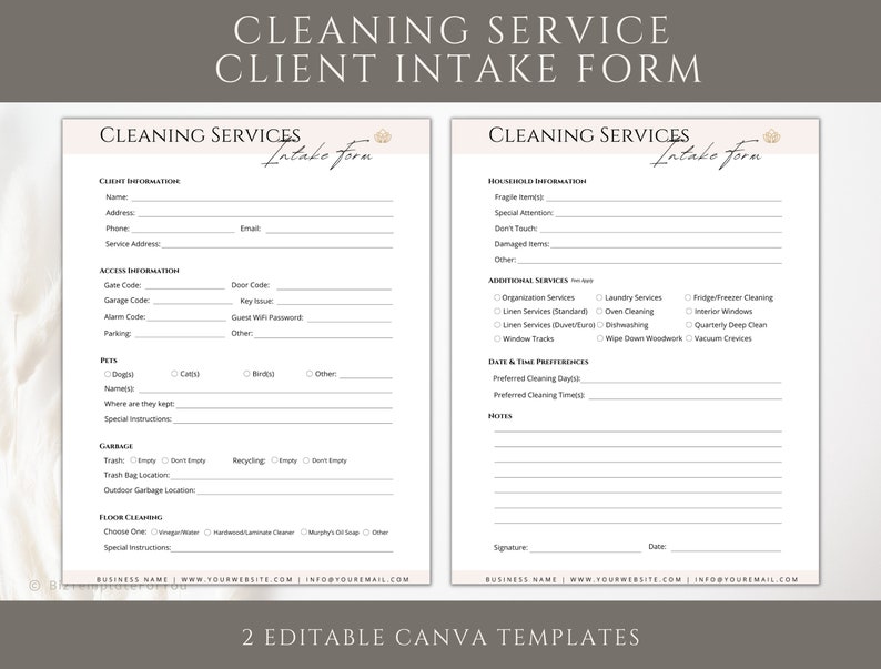 cleaning-services-client-intake-form-editable-residential-and-etsy