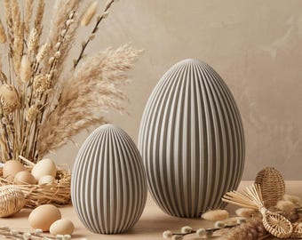 Decorazioni pasquali, uova di Pasqua, decorazioni pasquali, decorazioni pasquali moderne, uova di Pasqua minimaliste, uova di Pasqua stampate in 3D