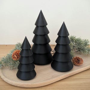 Tannenbaum metall schwarz