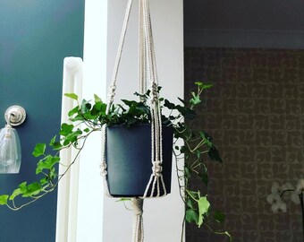 Soporte de planta de Macrame