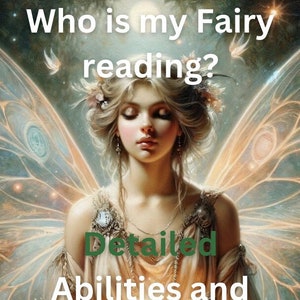 Discover Your Fairy Spirit Guide: Same-Day Elemental Reading & Insights into Your Fae Connection