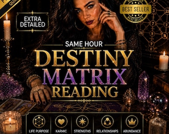 Destiny Matrix Analysis Extra Detailed, Birth Chart Reading