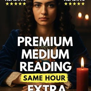Medium Extremely Detailed Reading: Same Hour Tarot, Love & Future Insight