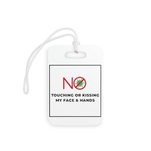 No Touching Baby Carseat Tag