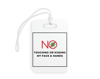 No Touching Baby Carseat Tag