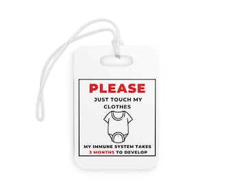 Clothes Baby Carseat Tag