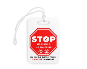 STOP Baby Carseat Tag