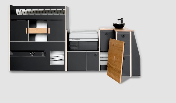 vw transporter furniture units