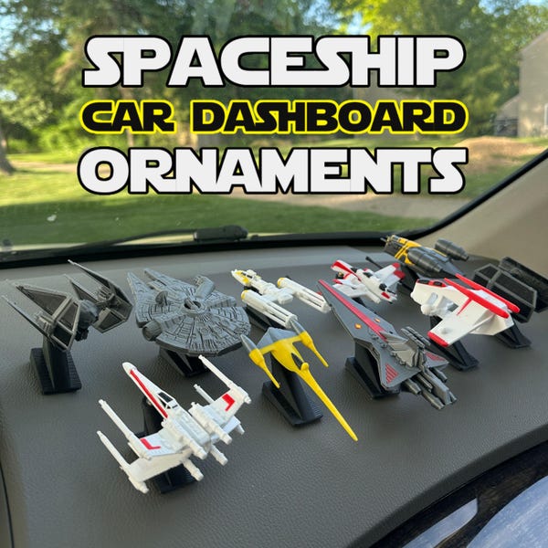 宇宙船型自動車ダッシュボードドリフトオーナメント
