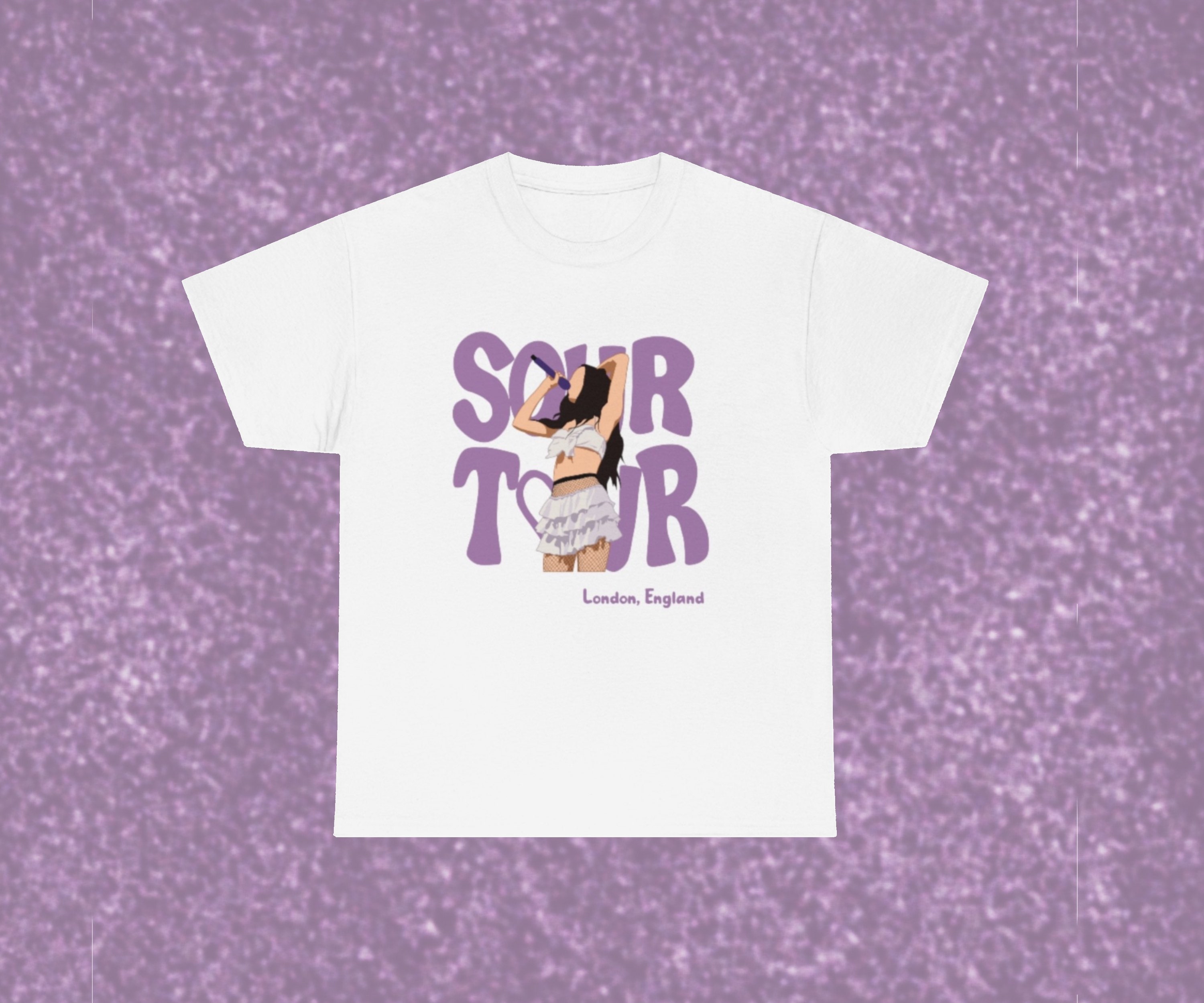 Olivia Rodrigo Sour Tour T-shirt | London Night 1
