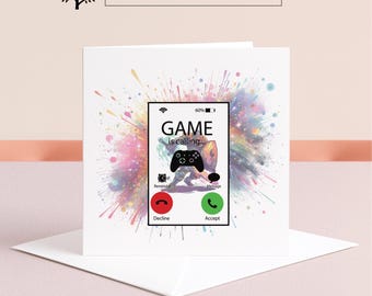 Carte d'anniversaire de joueur personnalisée : voeux personnalisés
