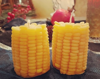 Sweet Corn Beeswax Ornamental Candle