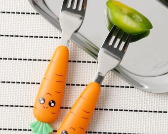 3pc. Kids Carrot Fork