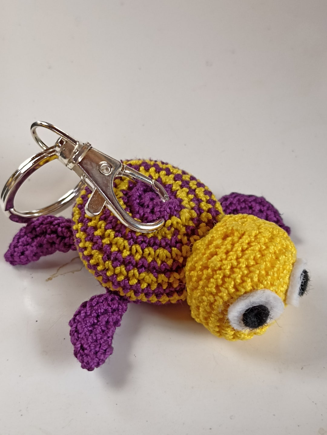 Keychain Turtle Crochet Turtle Etsy