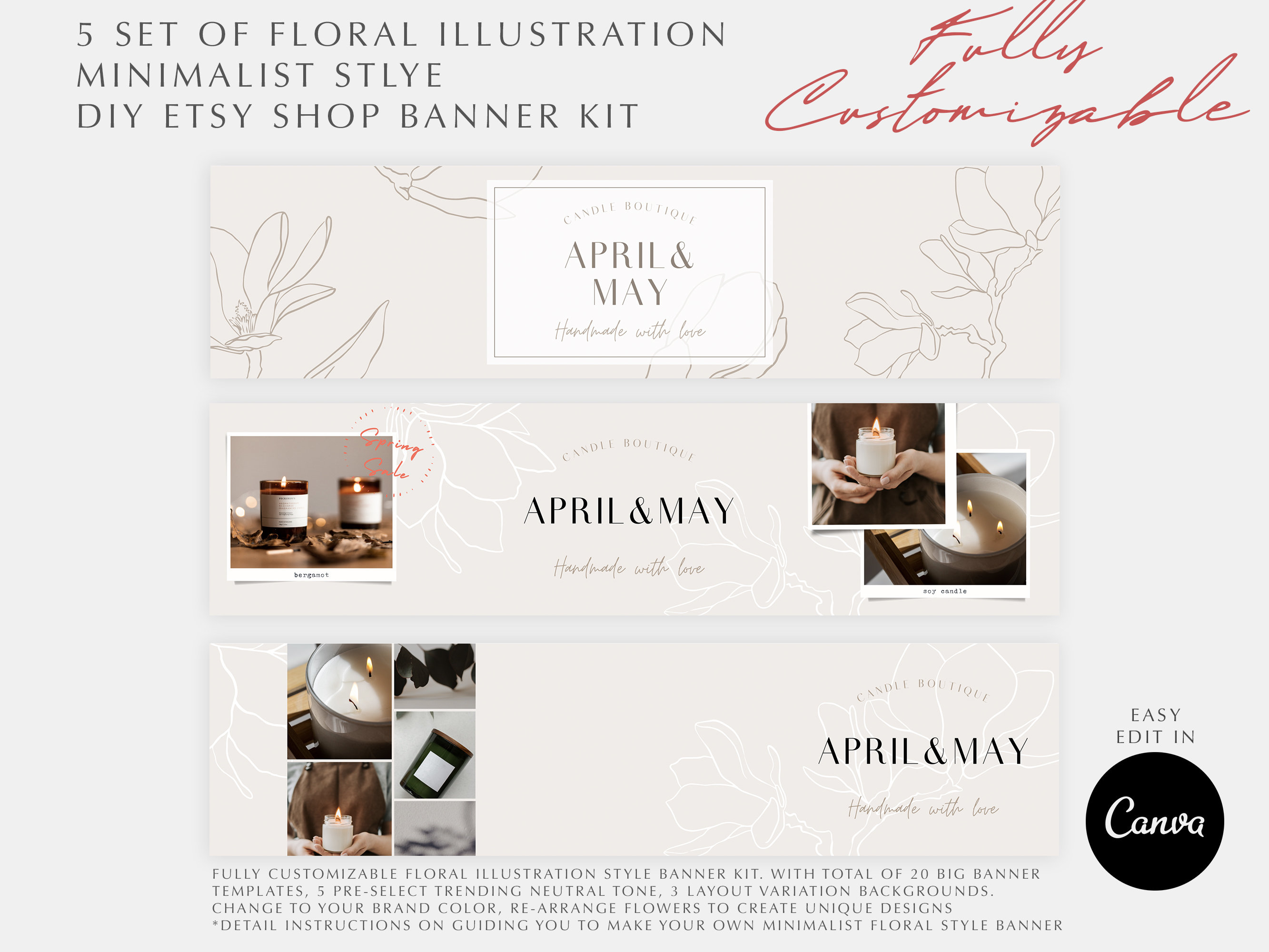 Image 6 for Etsy Banner Template