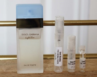 Dolce gabbana light top blue roll on