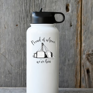 Proud farmer sticker, water bottle farm sticker, laptop sticker, farm window vinyl decal, support farmers, farmer sticker, gift for farmer,