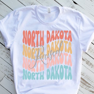 North Dakota raised t shirt, North Dakota state shirt, North Dakota gift for women, ND state tee, home state shirt, 701 apparel,