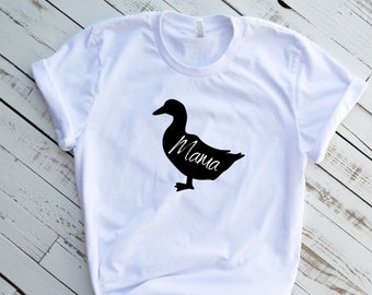 Duck mama farm shirt for women, farmers t shirt, duck lovers gift,