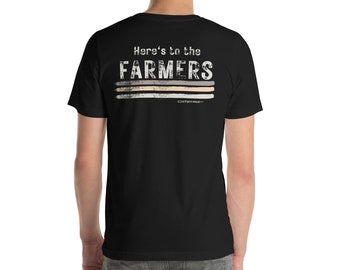 Hier ist zum Bauern Shirt, Bauern Geschenk, zur Unterstützung der lokalen Bauern, Landwirtschaft Shirt, Geschenke, Bauernhof T-Shirt,