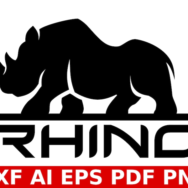 rhino logo design, Laser Cut Wall Decor Dxf, Wall Art rhino, rhino t-shirt design,  rhino bag, vector art rhino, rhino art, rhino svg,