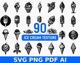 Glassdesign Clipart-paket: 90 SVG PNG PDF-filer