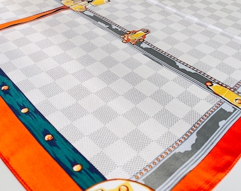 Kwadratowy szal z naturalnego jedwabiu, 100% prawdziwy jedwab morwowy, szal jedwabny najwyższej jakości, na Walentynki