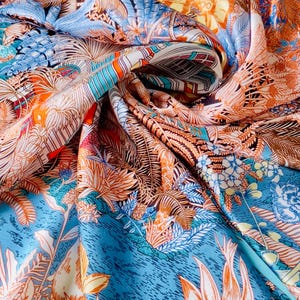 Mulberry Natural Silk Large Square Scarf • Women&#39;s Silk Scarf • Luxury Gift for Christmas, Birthday • Mother&#39;s Day