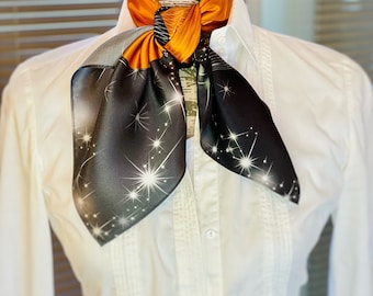 Chusta kwadratowa z naturalnego jedwabiu morwowego, najwyższej jakości, modna chusta jeździecka z jedwabiu, nadruk z koniem, motyw konia