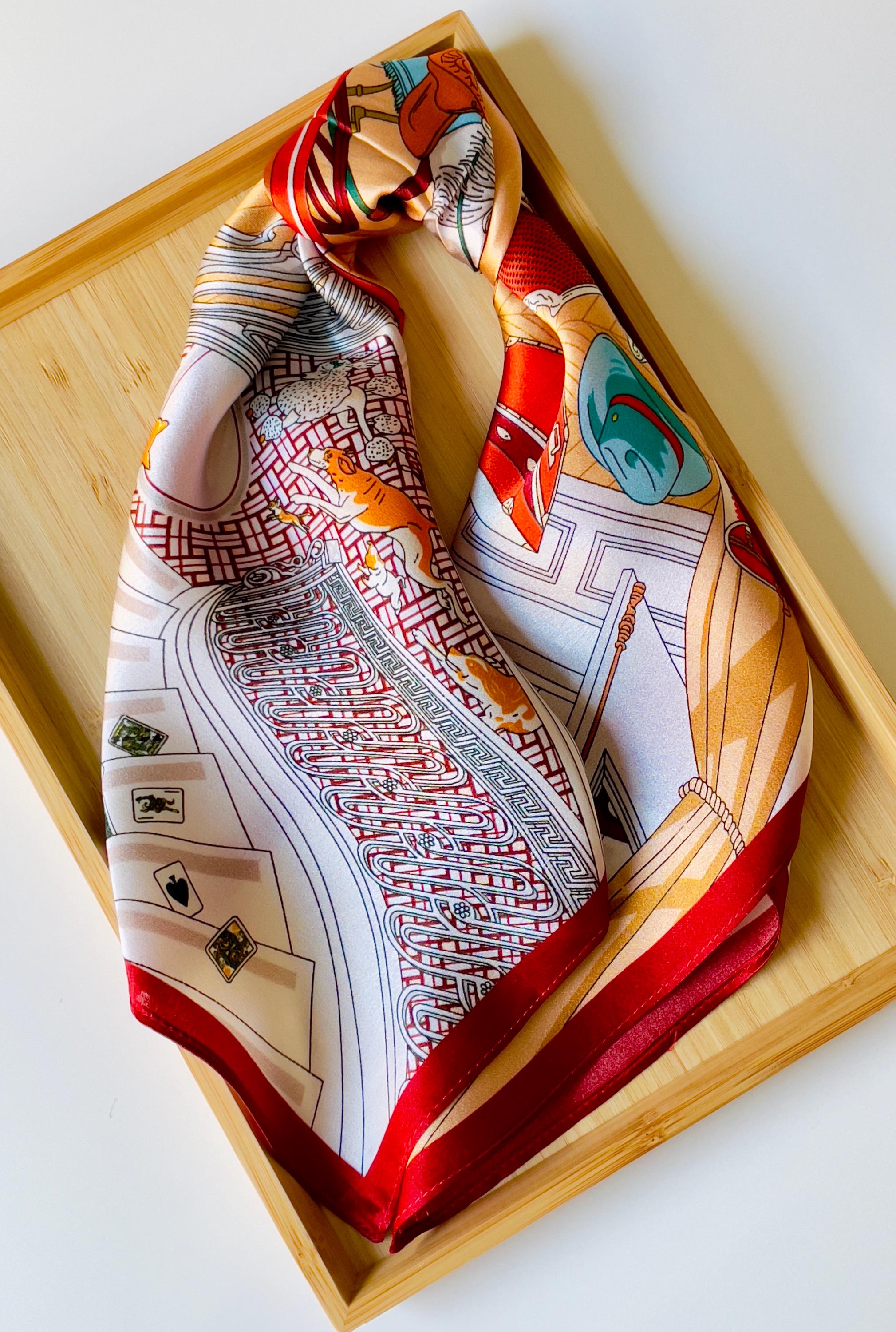 Mother Nature Mulberry Silk Neck Scarf Mulberry Silk Scarf: Blue Floral Neck Scarf, Hair Wrap (35  main image 4