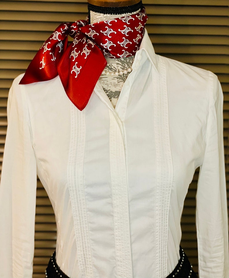 Foulard petit carré soie Mulberry 100 % naturelle, 53cm, écharpe soie de luxe, cadeau Saint Valentin, neckerchief, red bandana, cadeau femme image 2