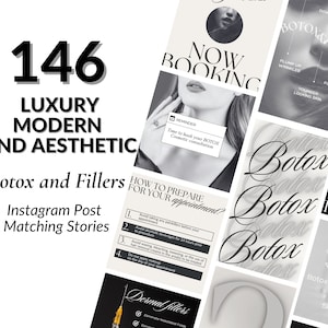 Sjablonen voor verpleegstersinjectoren | Canva-sjabloon | Lip Filler Instagram-sjabloon | Botox- en filler-sjabloon | Schoonheid Huidverzorging Canva / Schoonheidsspecialiste