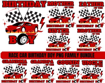 レースカーの誕生日 PNG、レーシングの誕生日 PNG、男の子のレーシングの誕生日 PNG、誕生日の男の子の家族 PNG、車の誕生日 PNG、誕生日の男の子の昇華